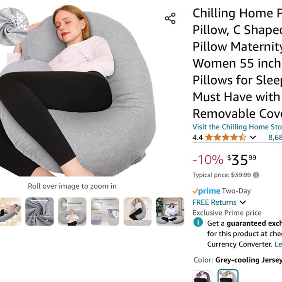 Pregnancy pillow - Picture 1 of 2